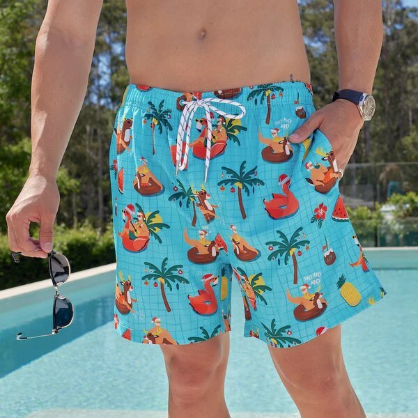 Make a Splash: The Best Ways to Style Men’s Flamingo Swim Shorts